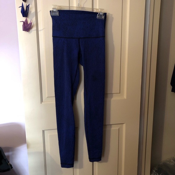 lululemon athletica Pants - Lululemon Capri Leggings Royal Blue